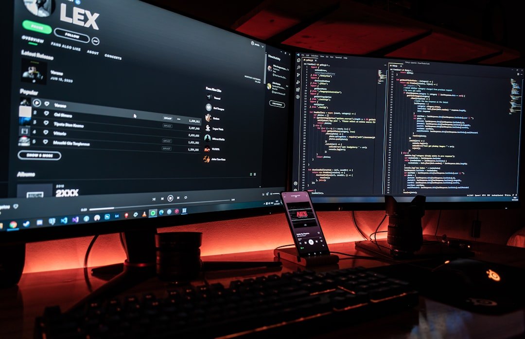 Services black-flat-screen-computer-monitor-syvstmuuzym